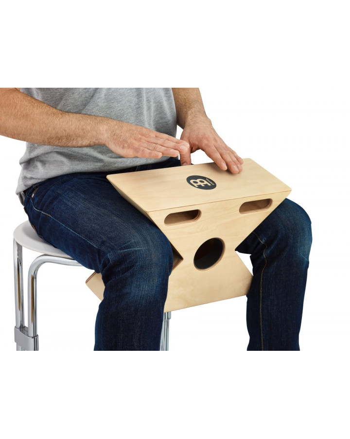 Meinl Percussion HTOPCAJ3NT Hybrid Slaptop Cajon - Baltic Birch