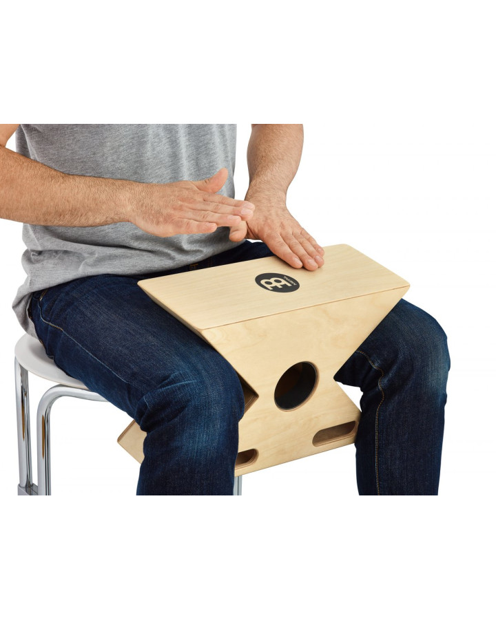 Meinl Percussion HTOPCAJ3NT Hybrid Slaptop Cajon - Baltic Birch