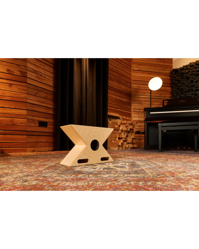 Meinl Percussion HTOPCAJ3NT Hybrid Slaptop Cajon - Baltic Birch