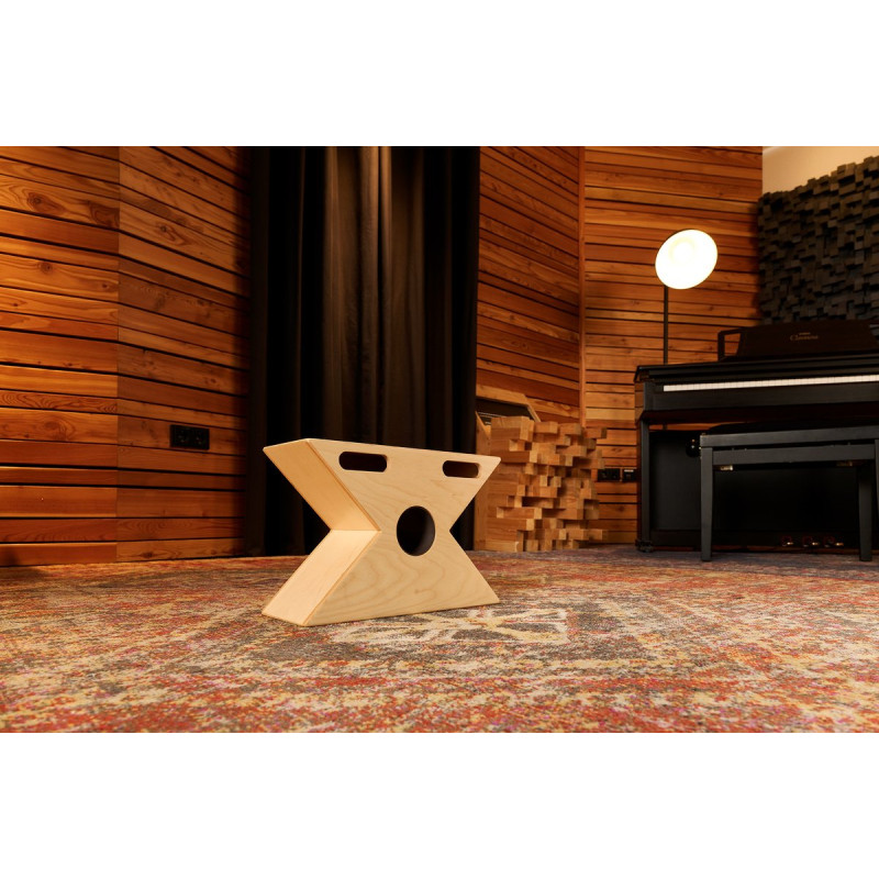 Meinl Percussion HTOPCAJ3NT Hybrid Slaptop Cajon - Baltic Birch
