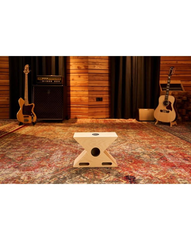 Meinl Percussion HTOPCAJ3NT Hybrid Slaptop Cajon - Baltic Birch