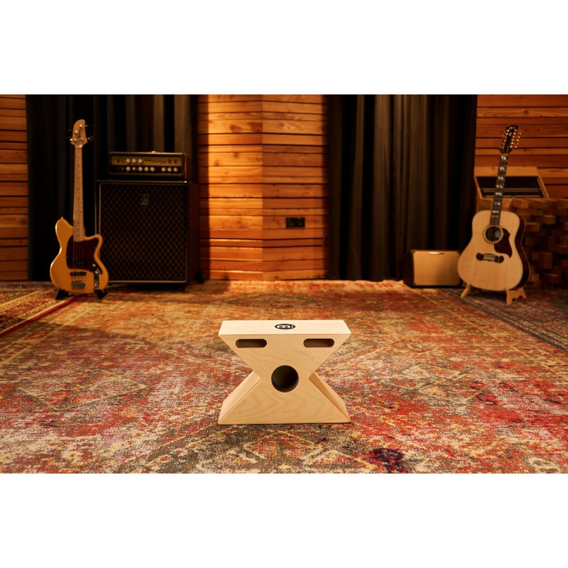 Meinl Percussion HTOPCAJ3NT Hybrid Slaptop Cajon - Baltic Birch