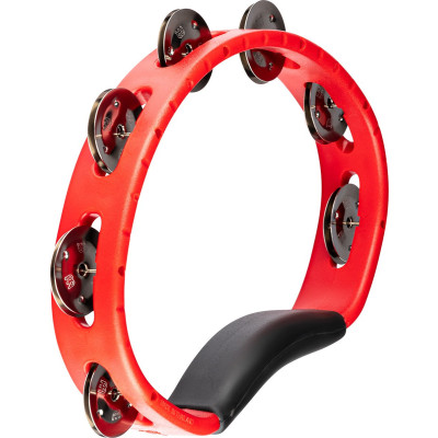 Meinl Percussion HTR Headliner® Series Molded ABS Tambourine - Red