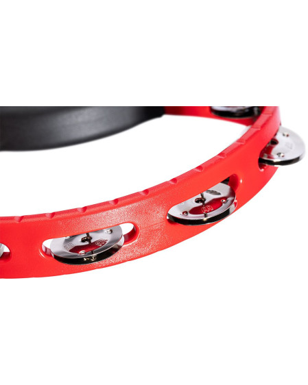 Meinl Percussion HTR Headliner® Series Molded ABS Tambourine - Red
