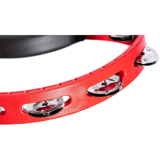 Meinl Percussion HTR Headliner® Series Molded ABS Tambourine - Red