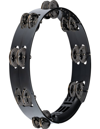 Meinl Percussion HTT10BK Headliner® Series Molded ABS Tambourine - 10