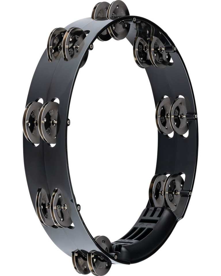 Meinl Percussion HTT10BK Headliner® Series Molded ABS Tambourine - 10