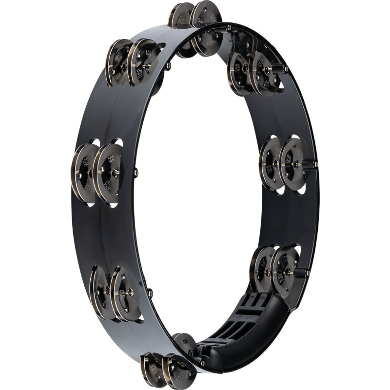 Meinl Percussion HTT10BK Headliner® Series Molded ABS Tambourine - 10