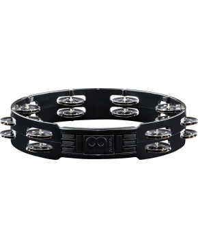 Meinl Percussion HTT10BK Headliner® Series Molded ABS Tambourine - 10