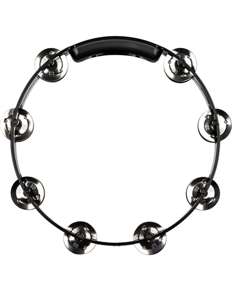 Meinl Percussion HTT10BK Headliner® Series Molded ABS Tambourine - 10