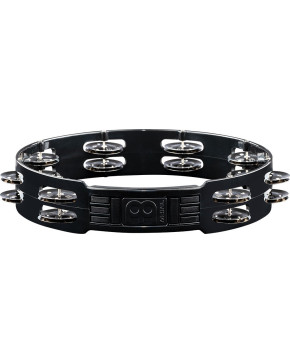 Meinl Percussion HTT10BK Headliner® Series Molded ABS Tambourine - 10