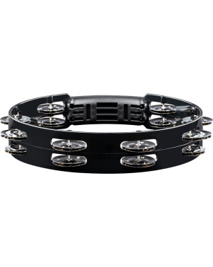 Meinl Percussion HTT10BK Headliner® Series Molded ABS Tambourine - 10
