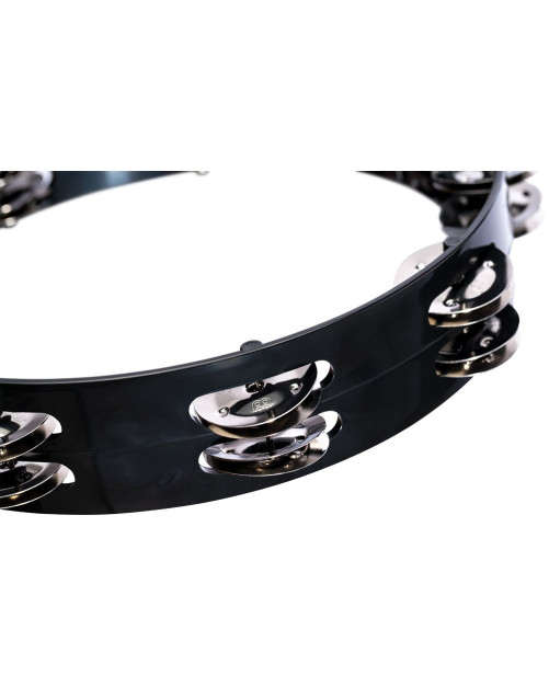 Meinl Percussion HTT10BK Headliner® Series Molded ABS Tambourine - 10