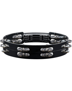 Meinl Percussion HTT10BK Headliner® Series Molded ABS Tambourine - 10