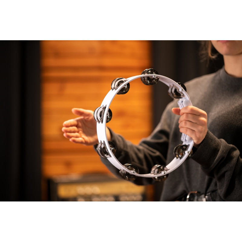 Meinl Percussion HTT10WH Headliner® Tour Tambourine