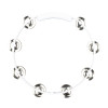 Meinl Percussion HTT10WH Headliner® Tour Tambourine