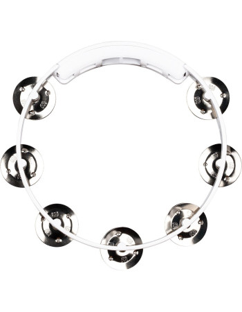 Meinl Percussion HTT8WH Headliner® Series Molded ABS Tambourine - 8