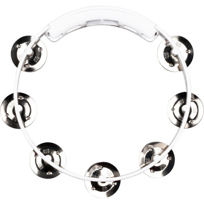 Meinl Percussion HTT8WH Headliner® Series Molded ABS Tambourine - 8