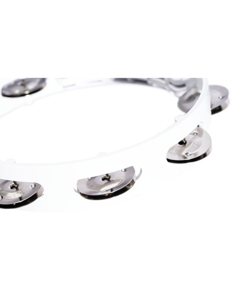 Meinl Percussion HTT8WH Headliner® Series Molded ABS Tambourine - 8