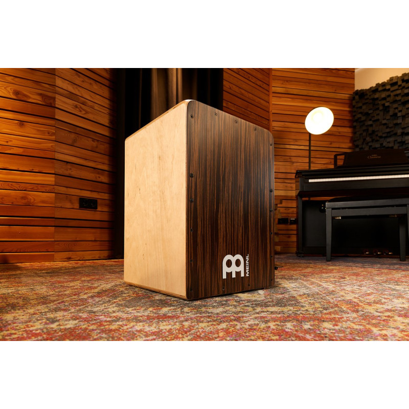 Meinl Percussion JBC6EY Bass Series Ebony Bass Foot Switch Cajon