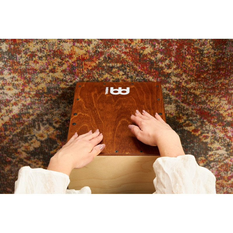 Meinl Percussion JC50AB Jam Series Snare Cajon  50 - Almond/Birch
