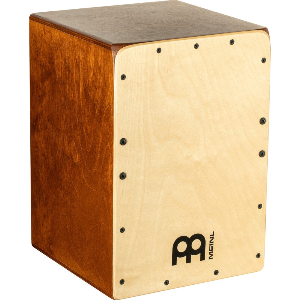 Meinl Percussion JC50AB-B Jam Series Snare Cajon 50 - Baltic Birch/Almond Birch