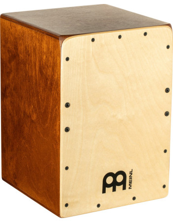 Meinl Percussion JC50AB-B Jam Series Snare Cajon 50 - Baltic Birch/Almond Birch