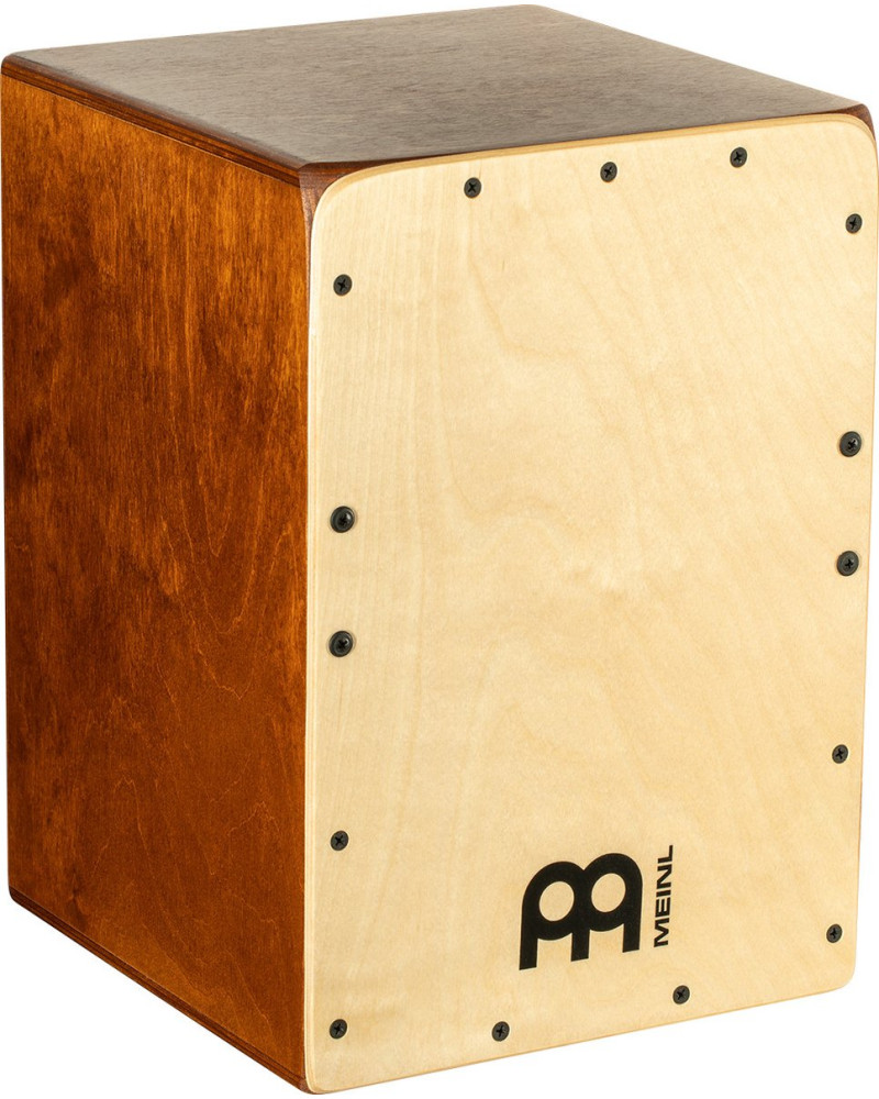 Meinl Percussion JC50AB-B Jam Series Snare Cajon 50 - Baltic Birch/Almond Birch