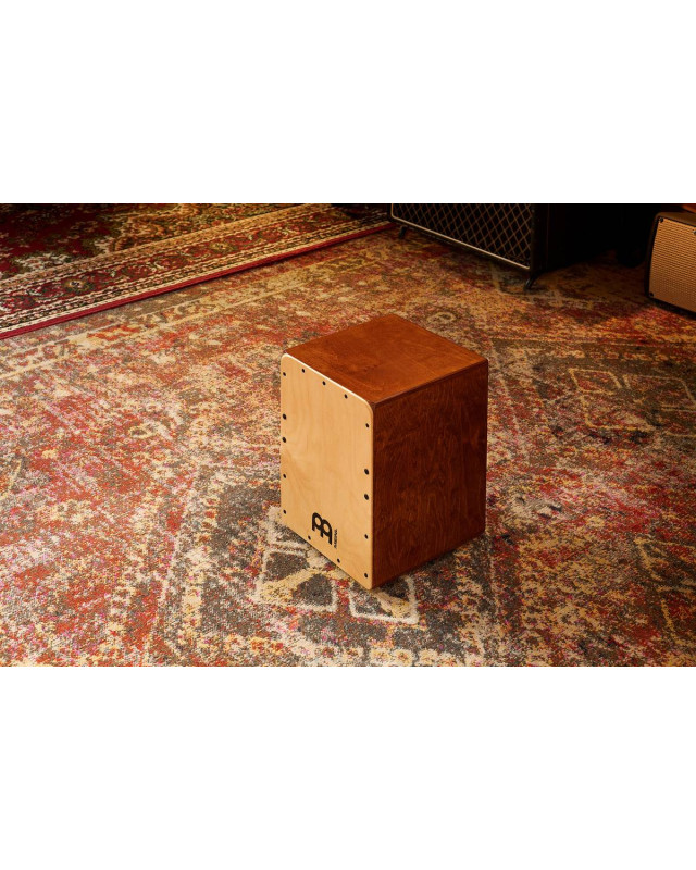 Meinl Percussion JC50AB-B Jam Series Snare Cajon 50 - Baltic Birch/Almond Birch