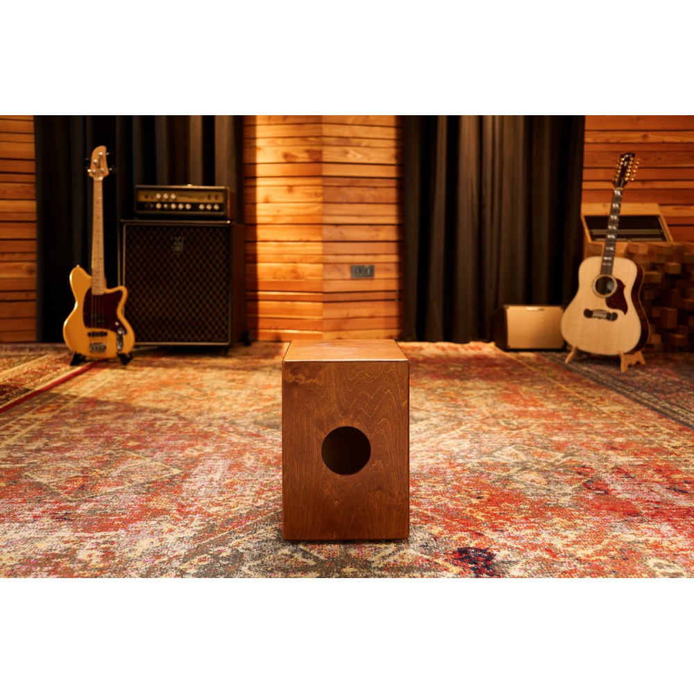 Meinl Percussion JC50AB-B Jam Series Snare Cajon 50 - Baltic Birch/Almond Birch