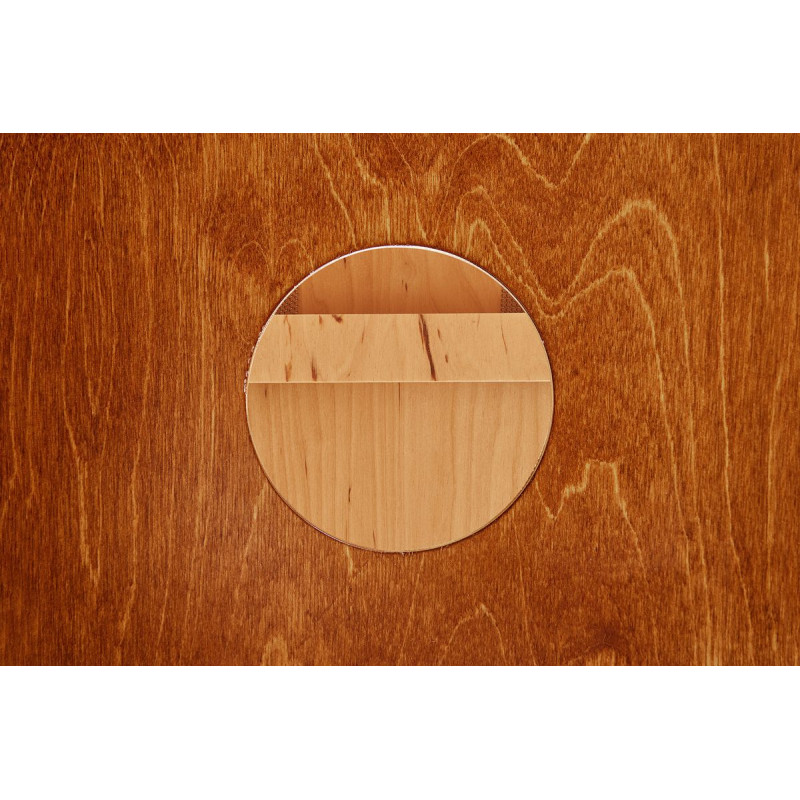 Meinl Percussion JC50AB-B Jam Series Snare Cajon 50 - Baltic Birch/Almond Birch