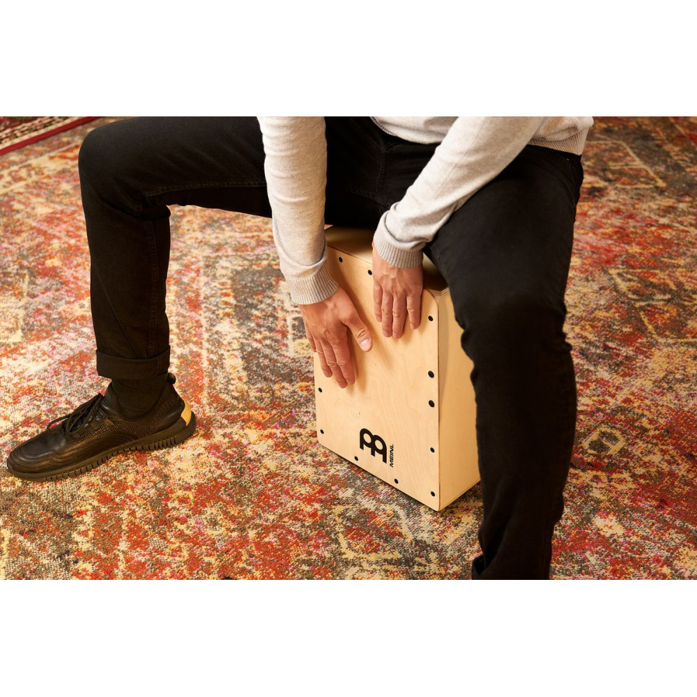 Meinl Percussion JC50B Jam Series Snare Cajon 50 - Baltic Birch