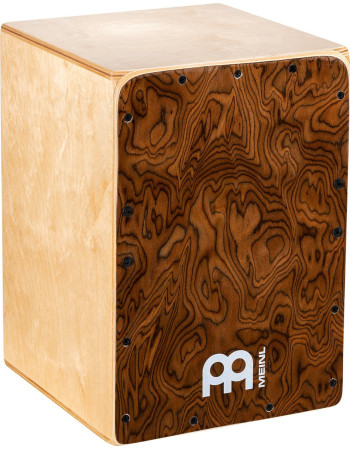 Meinl Percussion JC50BW Jam Series Snare Cajon 50 - Burl Wood