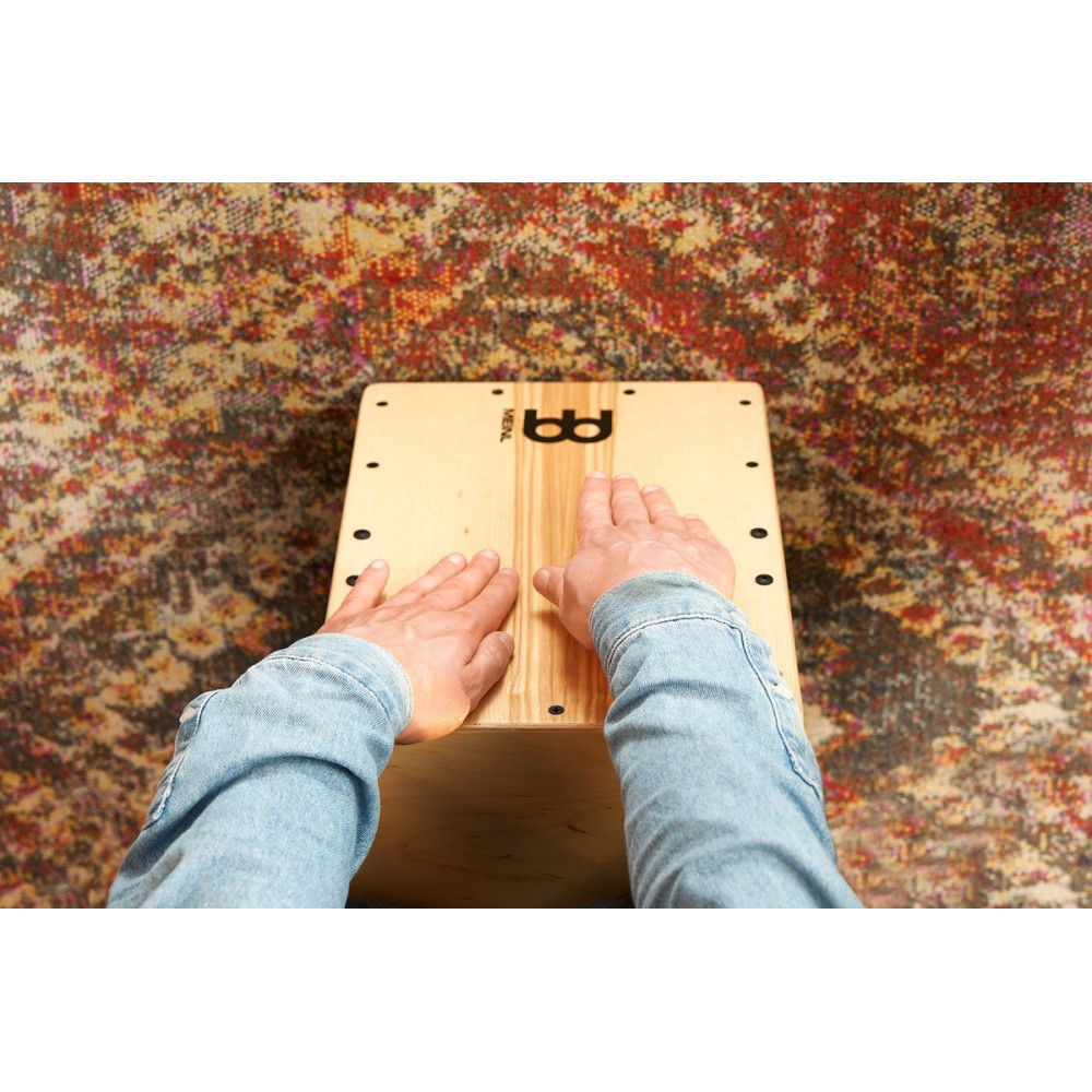 Meinl Percussion JC50HA Jam Series Snare Cajon 50 - Heart Ash