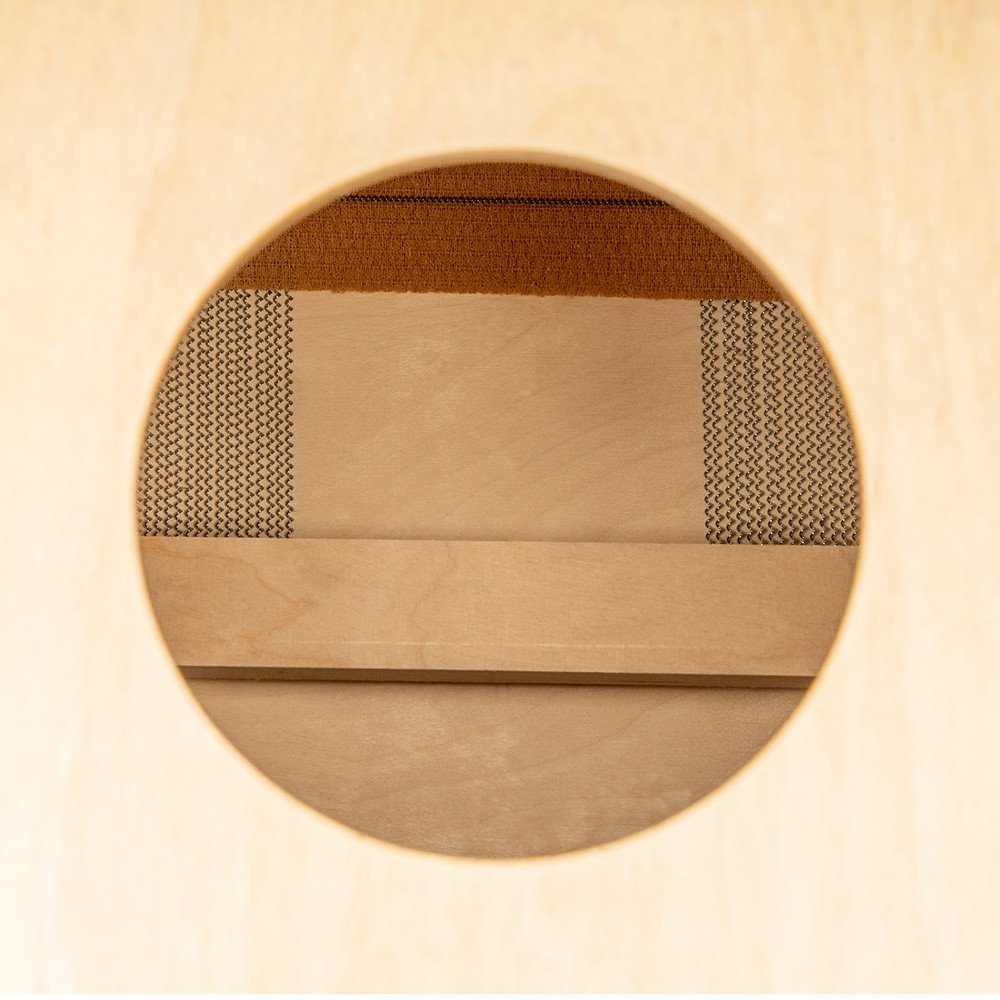 Meinl Percussion JC50HA Jam Series Snare Cajon 50 - Heart Ash