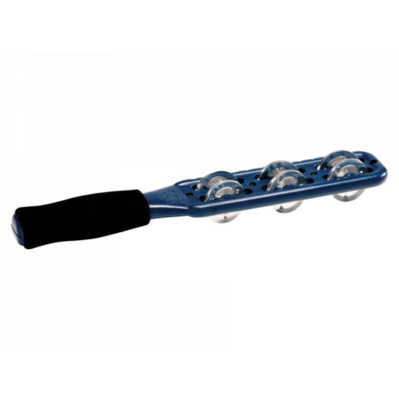 Meinl Percussion JG1A-B Professional Series Jingle Stick - Blue/Aluminum Jingles
