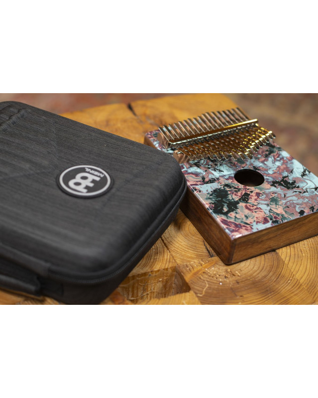 Meinl Percussion KA17CR Sound Hole Designer Kalimba - Coral Reef