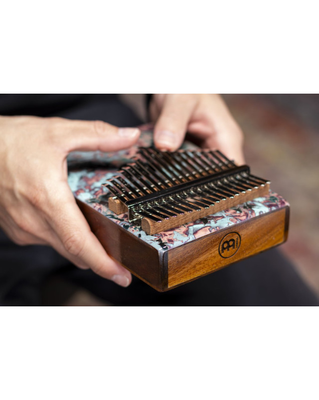 Meinl Percussion KA17CR Sound Hole Designer Kalimba - Coral Reef