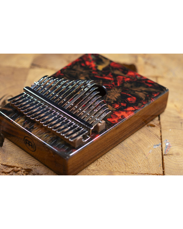 Meinl Percussion KA17LV Sound Hole Designer Kalimba - Lava