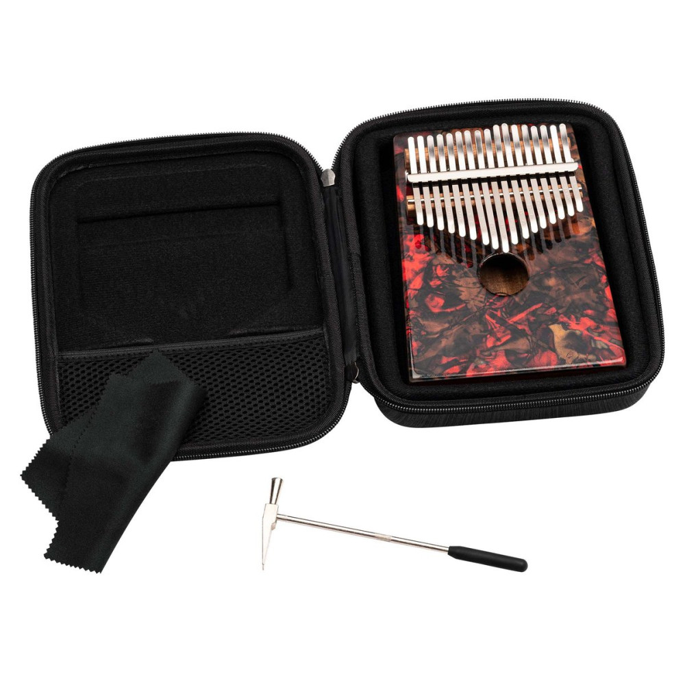 Meinl Percussion KA17LV Sound Hole Designer Kalimba - Lava