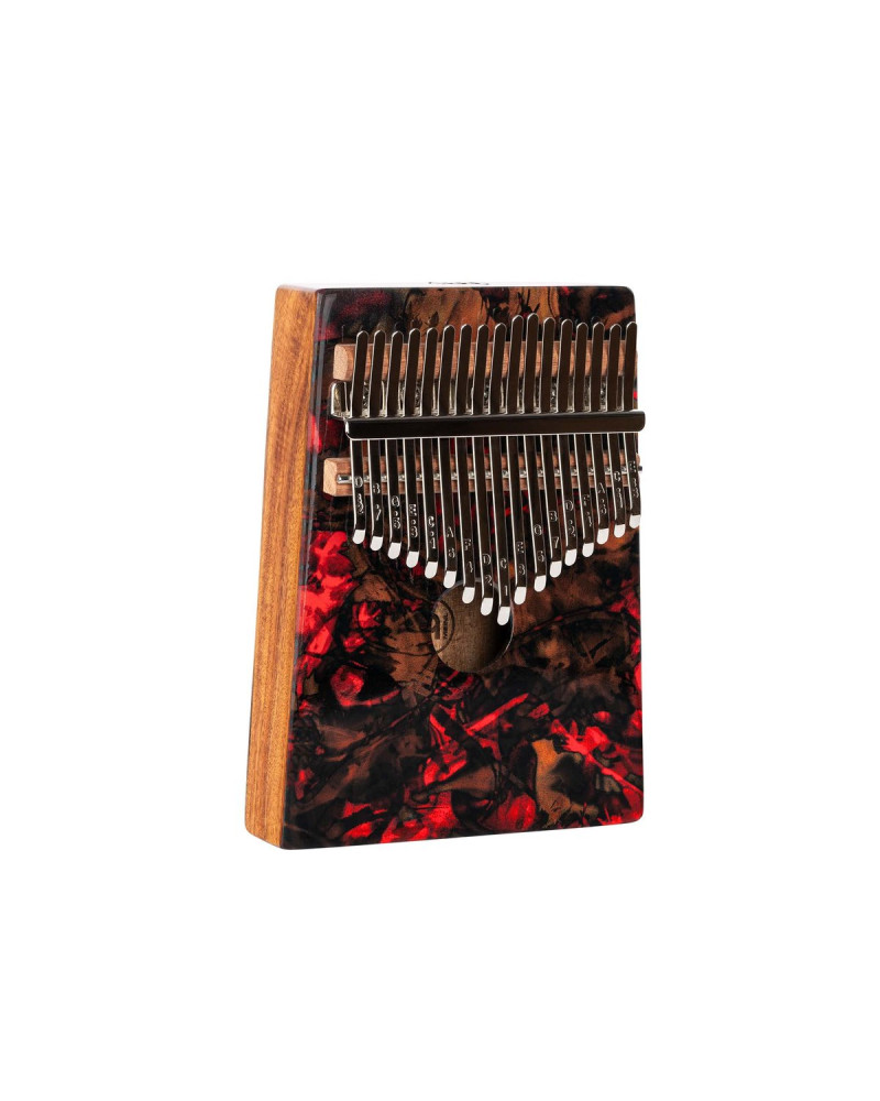 Meinl Percussion KA17LV Sound Hole Designer Kalimba - Lava
