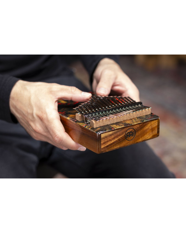 Meinl Percussion KA17LV Sound Hole Designer Kalimba - Lava