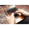 Meinl Percussion KA17SU Sound Hole Designer Kalimba - Sun