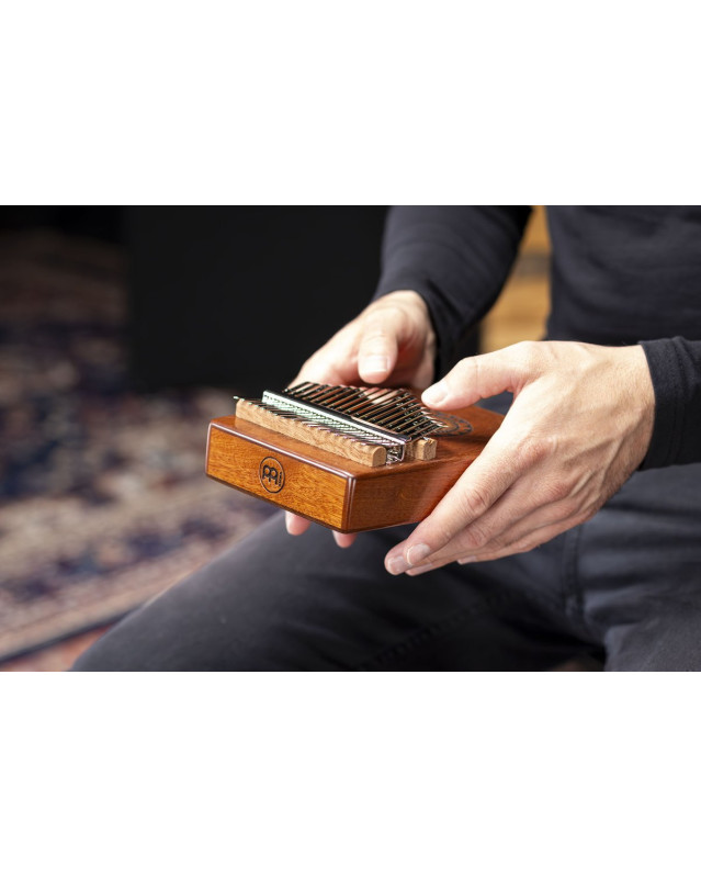 Meinl Percussion KA17SU Sound Hole Designer Kalimba - Sun