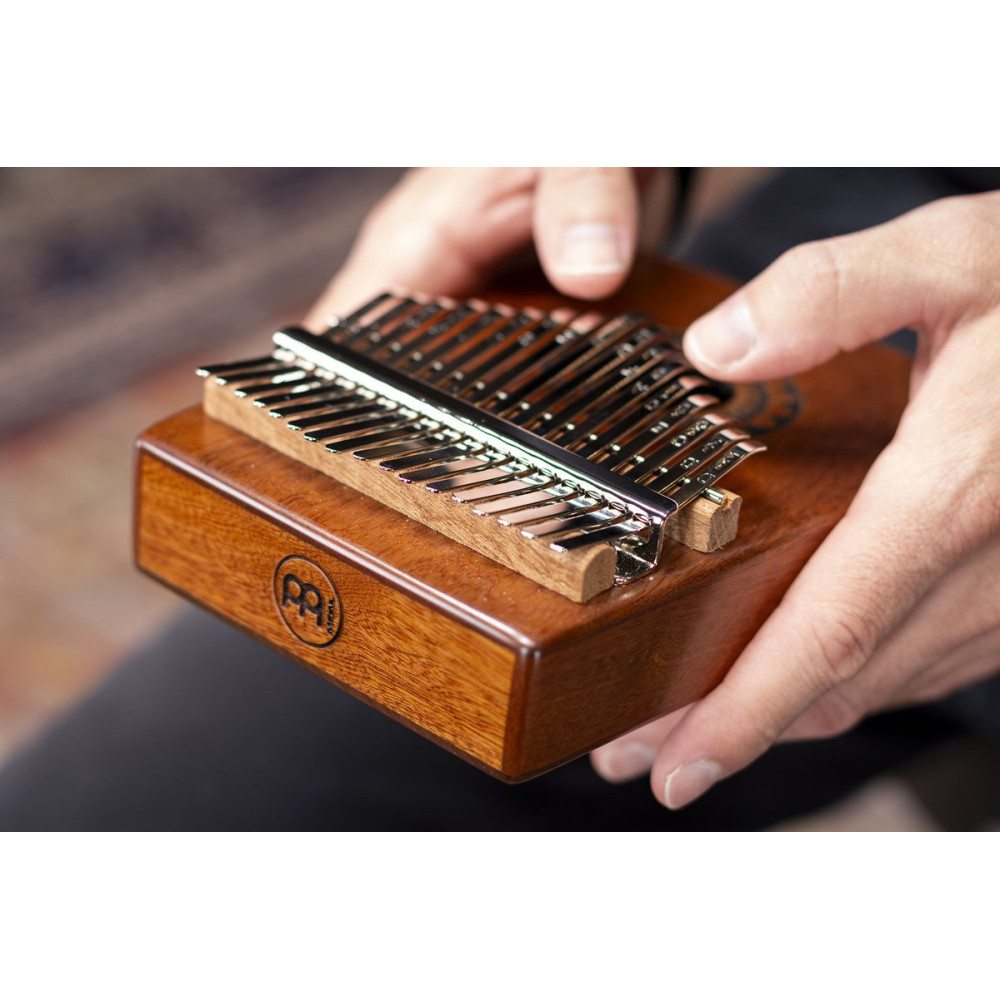 Meinl Percussion KA17SU Sound Hole Designer Kalimba - Sun