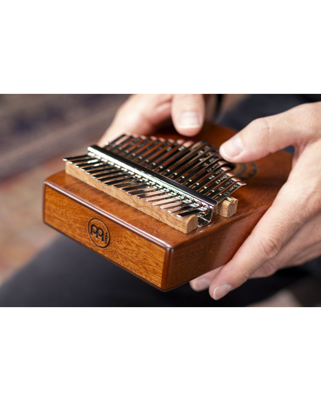 Meinl Percussion KA17SU Sound Hole Designer Kalimba - Sun