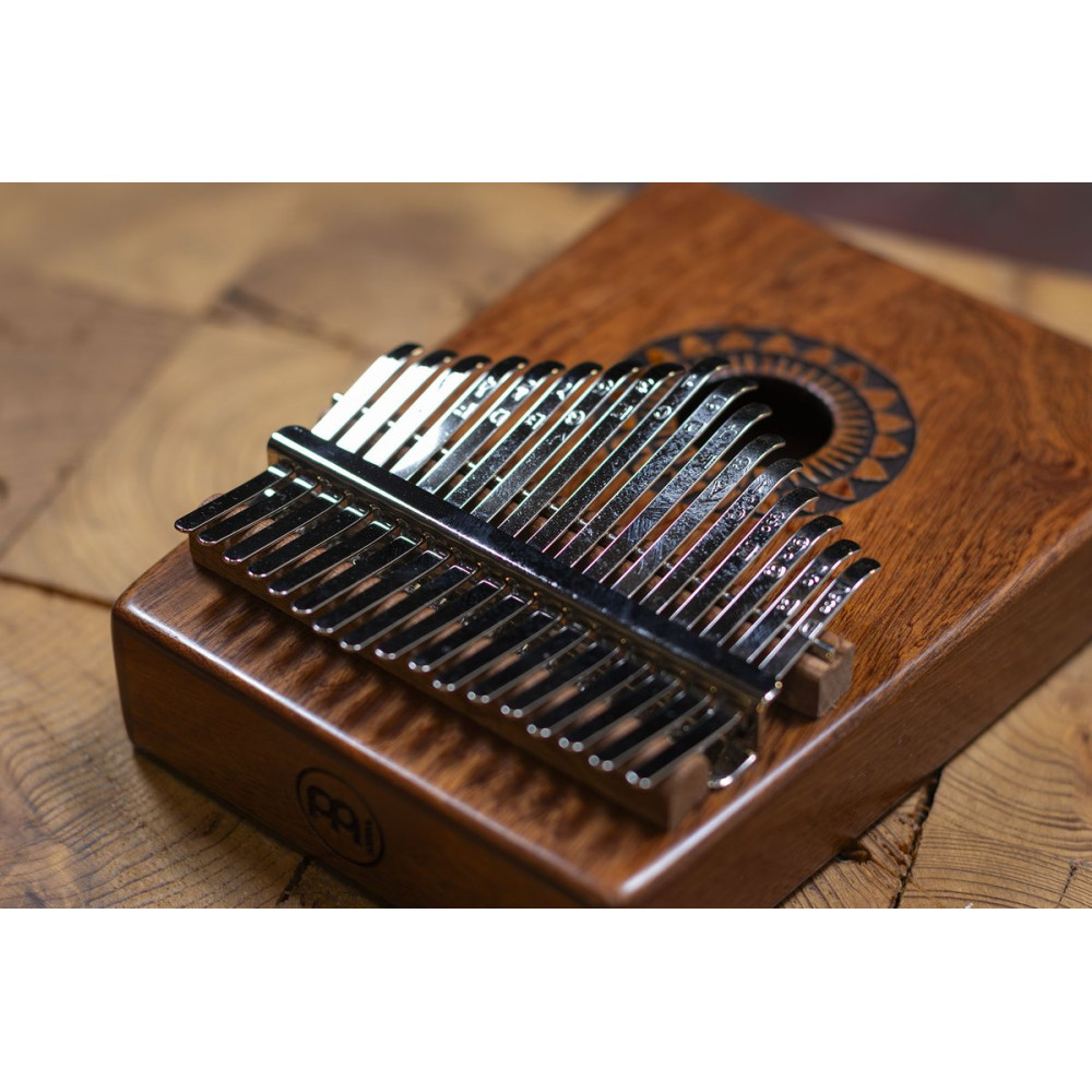 Meinl Percussion KA17SU Sound Hole Designer Kalimba - Sun