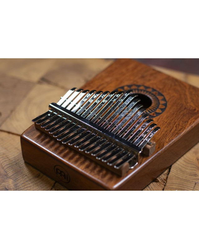 Meinl Percussion KA17SU Sound Hole Designer Kalimba - Sun