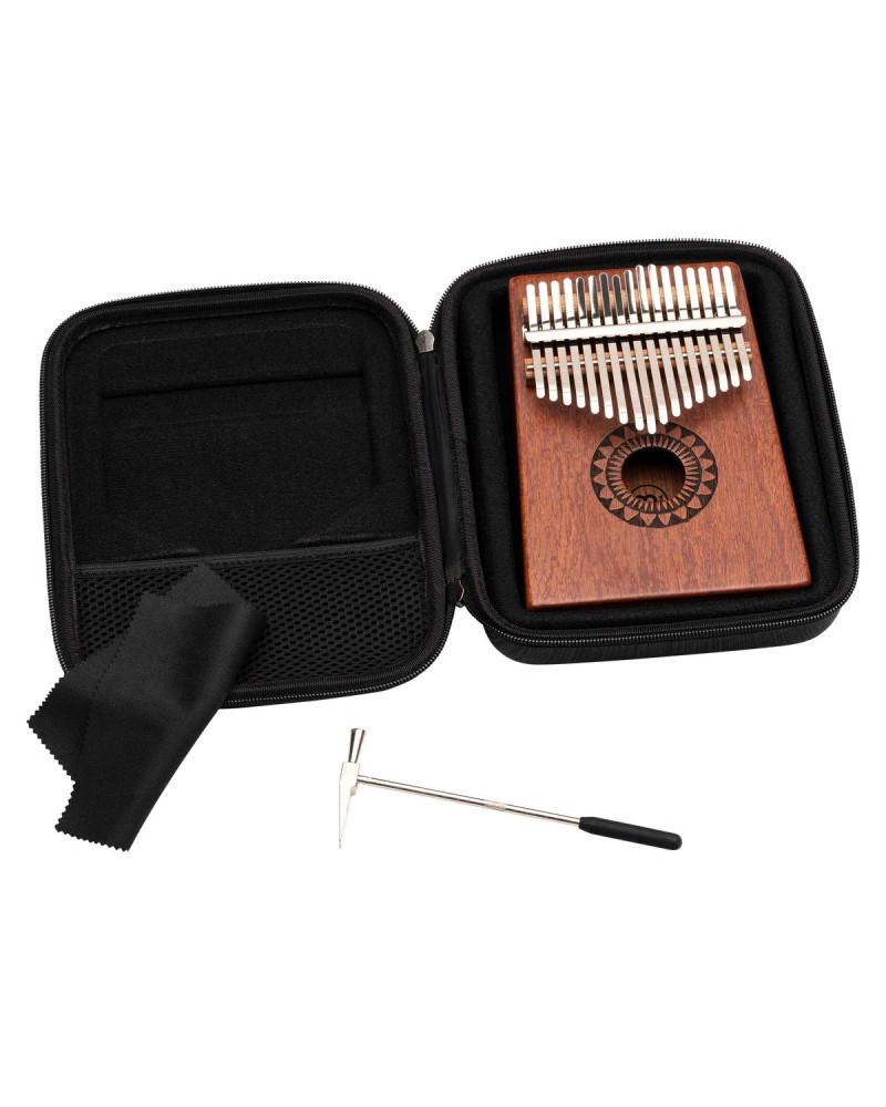 Meinl Percussion KA17SU Sound Hole Designer Kalimba - Sun