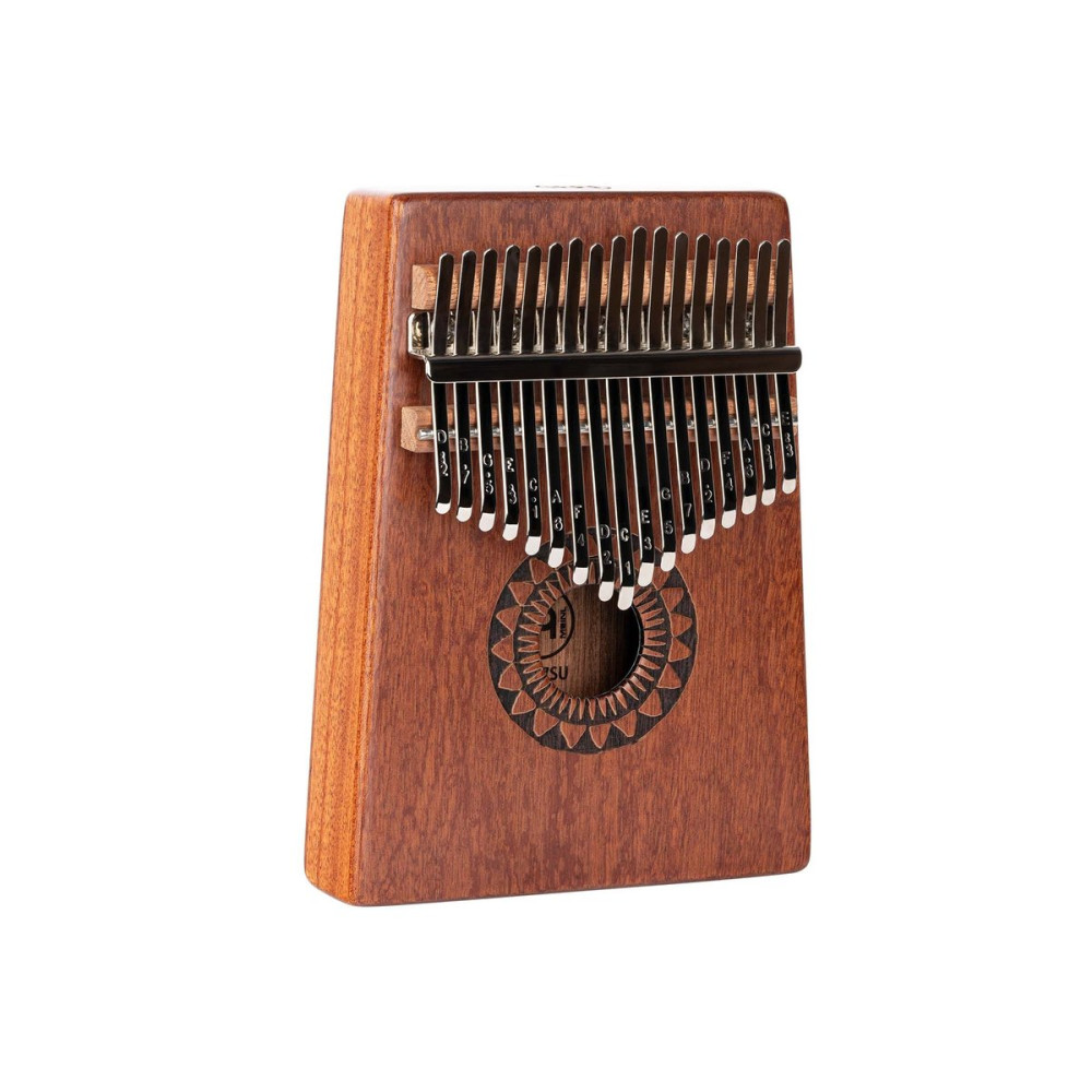 Meinl Percussion KA17SU Sound Hole Designer Kalimba - Sun